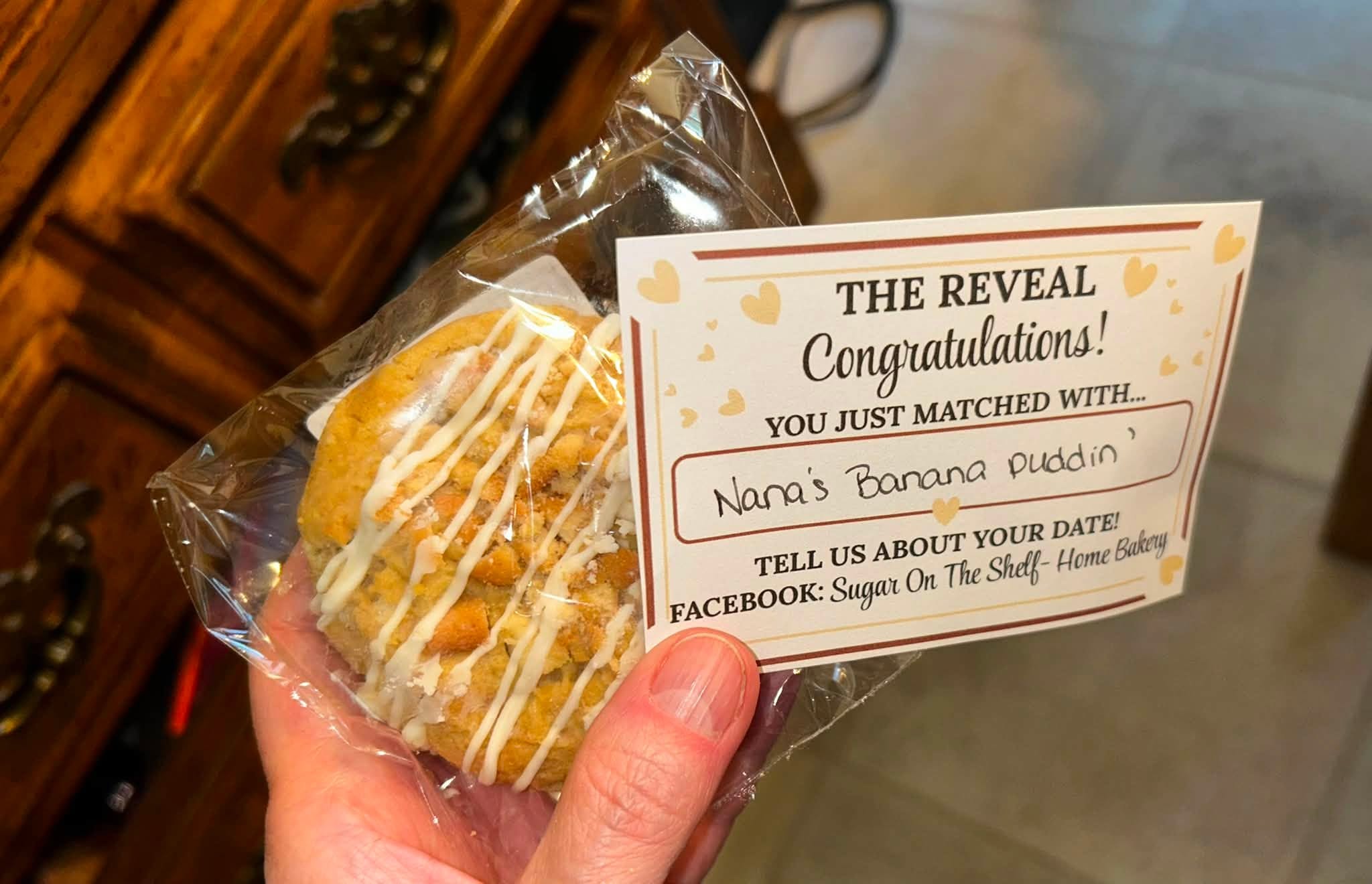 Blind Date with a Cookie Mystery Reveal