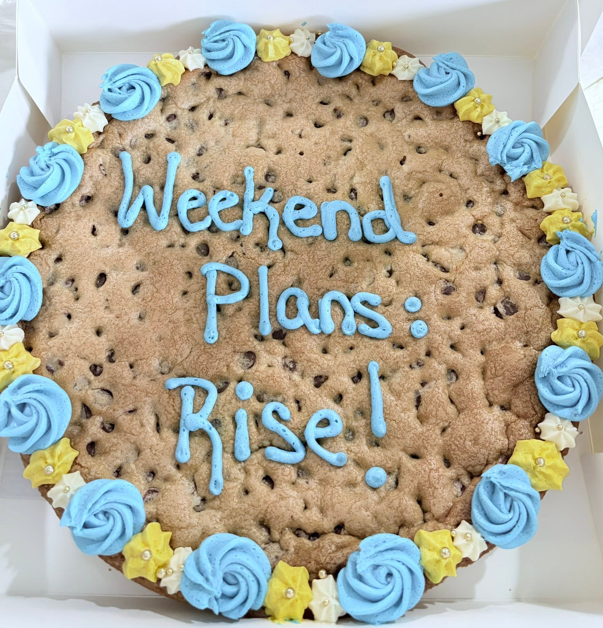 Giant Cookie Cake