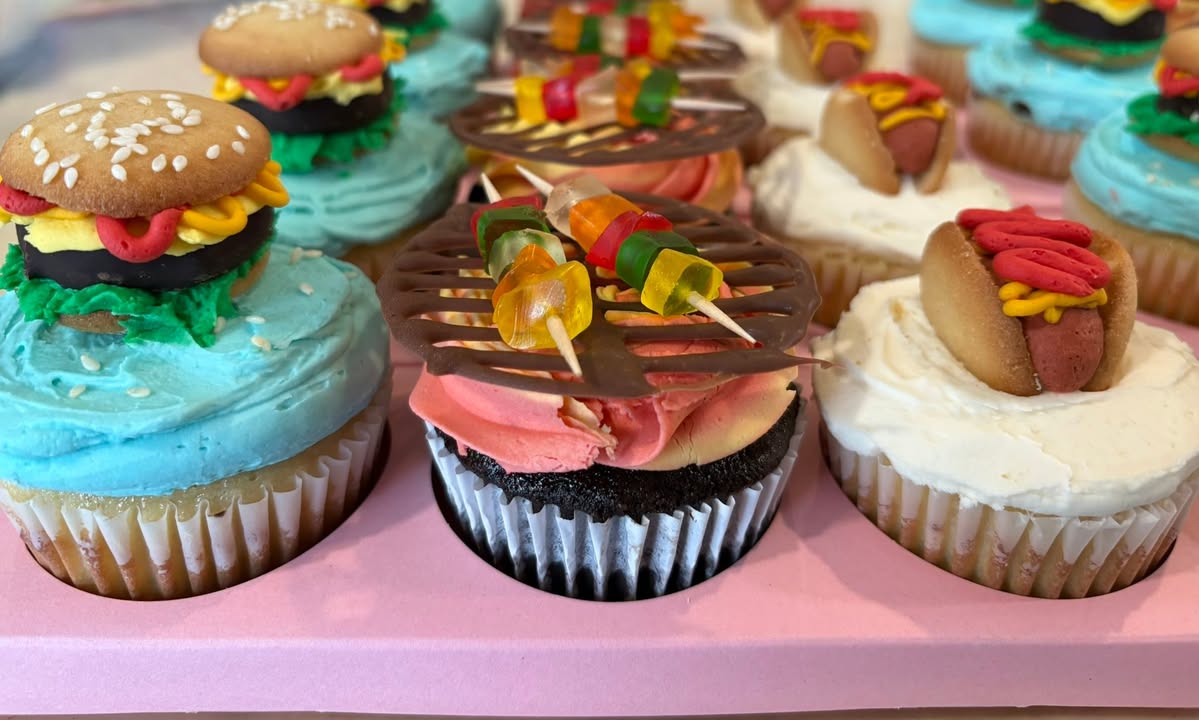 Sweet celebration cupcakes